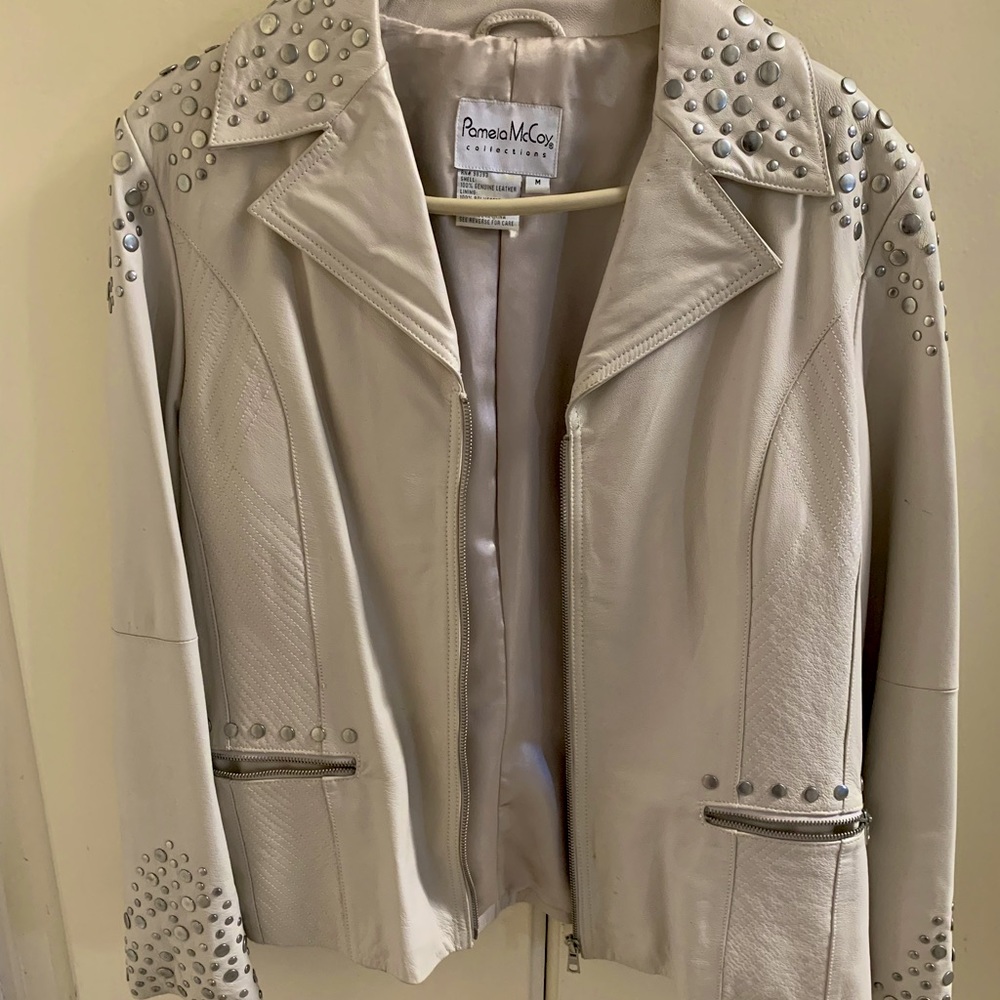 Studded Leather Jacket - image 1